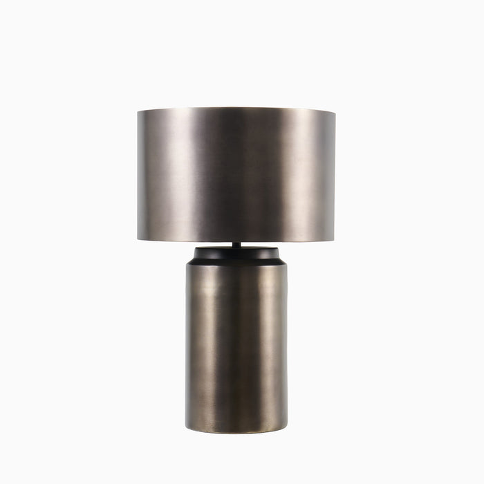 Helmdone 57cm Metal Table Lamp - Black Bronze