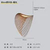 Bronze Wire Strand Bowl Pendant Light, 80cm, Sculptural Draped Shell Form, Contemporary Style, Dining Table & Stairwell