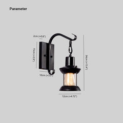 Etra Industrial Style Indoor Retro Wall Lamp - Neutralighting
