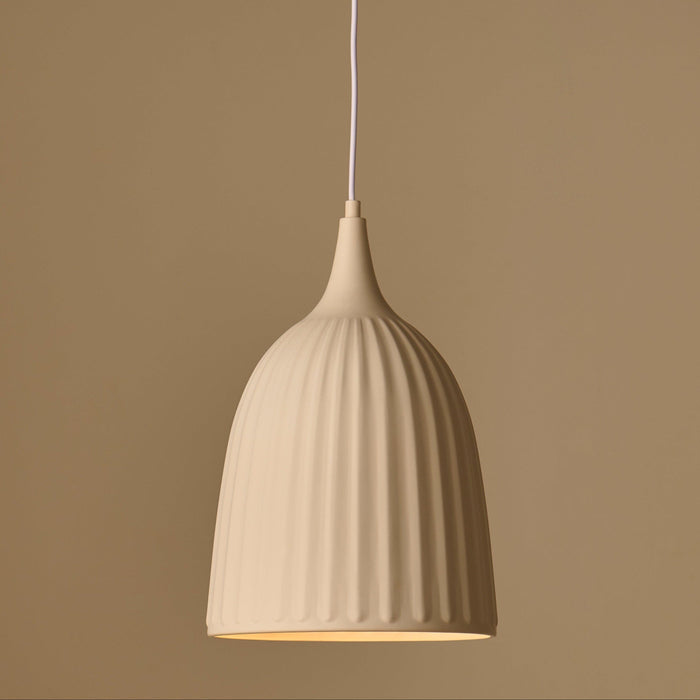 Lambeth 38.5cm Pendant Light - Off White