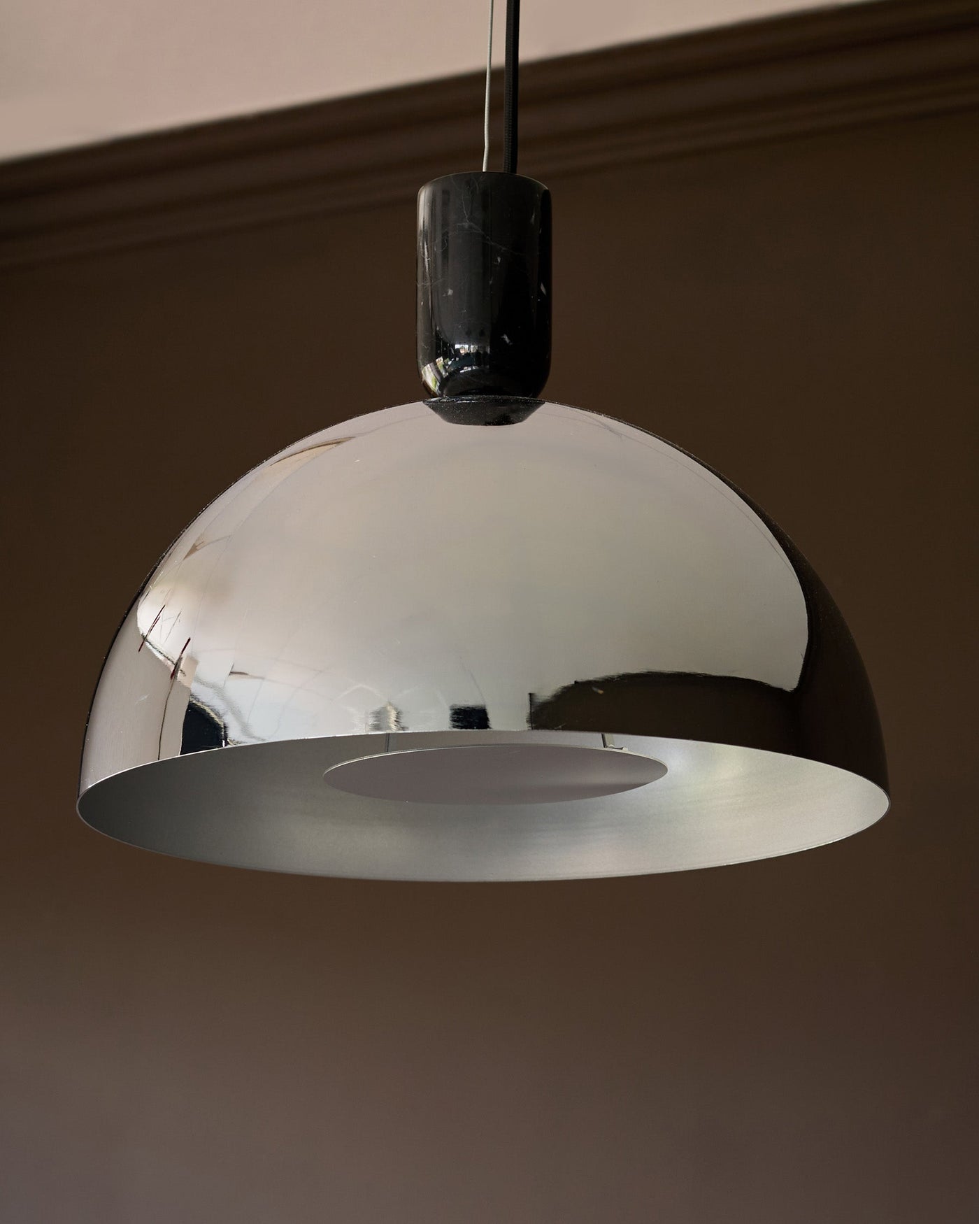 Louis Chrome Single Pendant