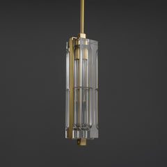 Avner Single Brass Pendant