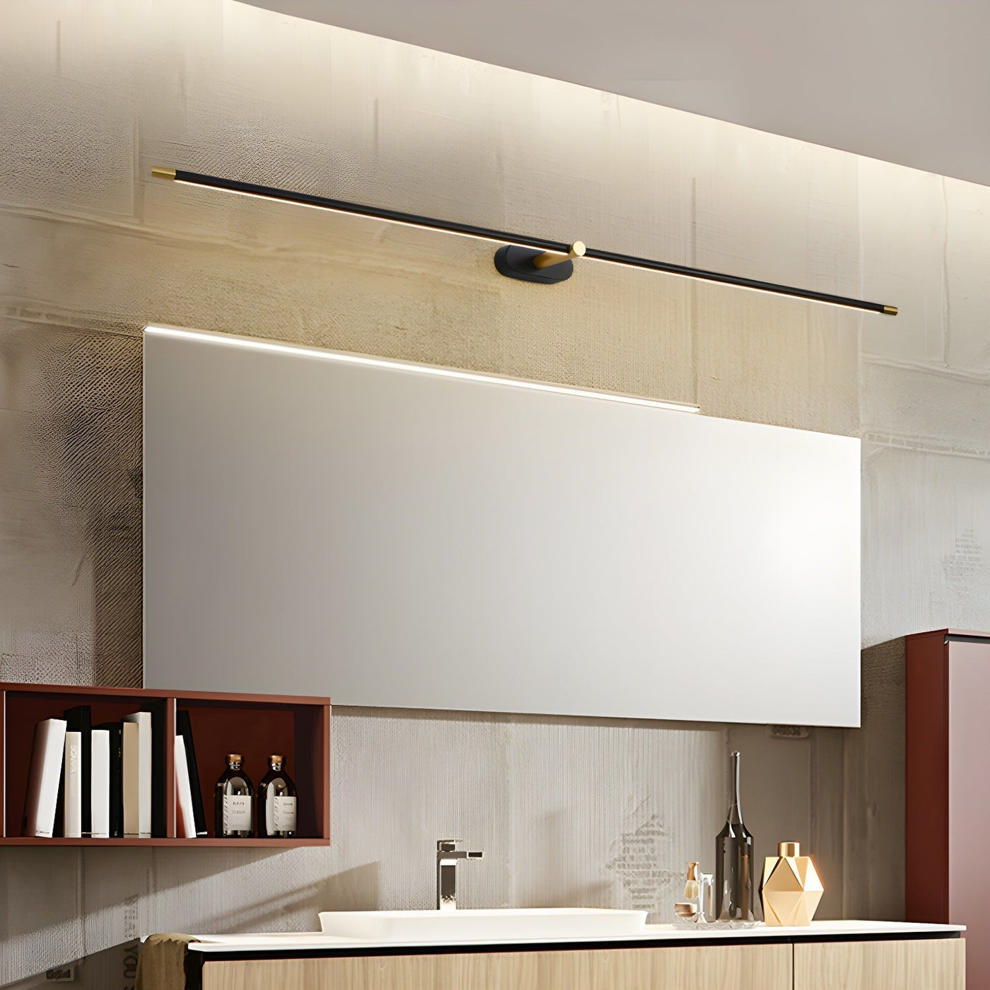 Flano Minimalist Linear Rechargeable Wall Lamp - Neutralighting