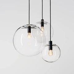 One-Light Glass Pendant Light