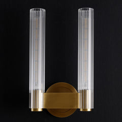 Parker Double Sconce Brass