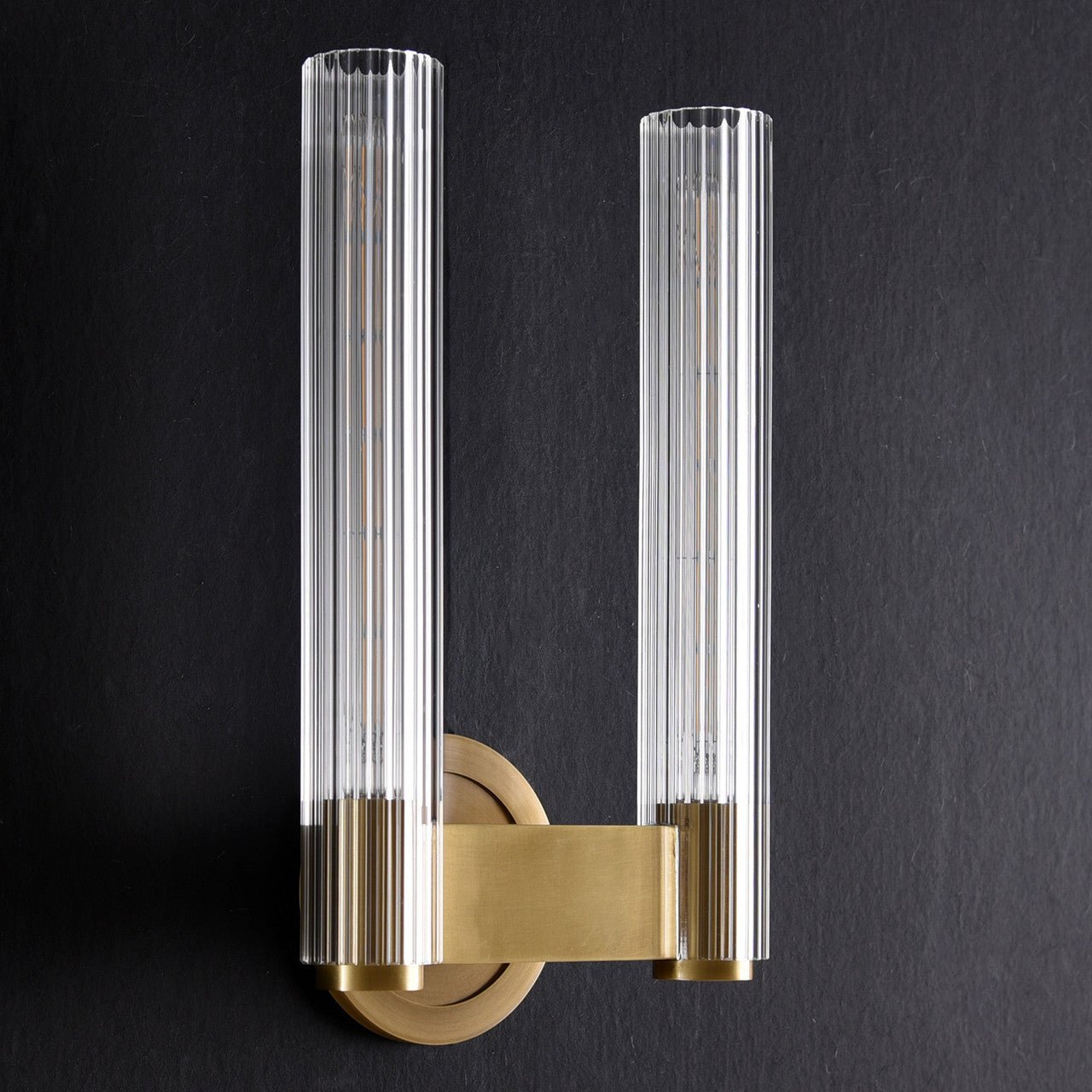 Parker Double Sconce Brass