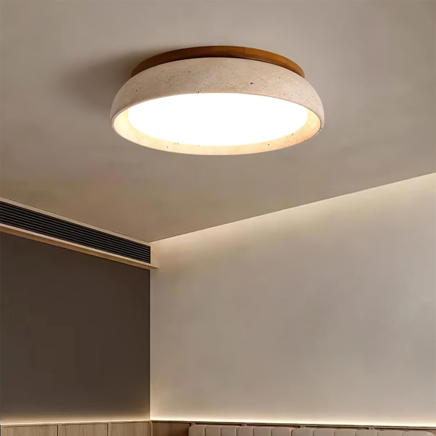 Kloris Ceiling Light Piedra Travertine - Neutralighting