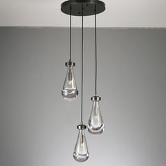 Rachael Round Pendant Light 14" Bronze