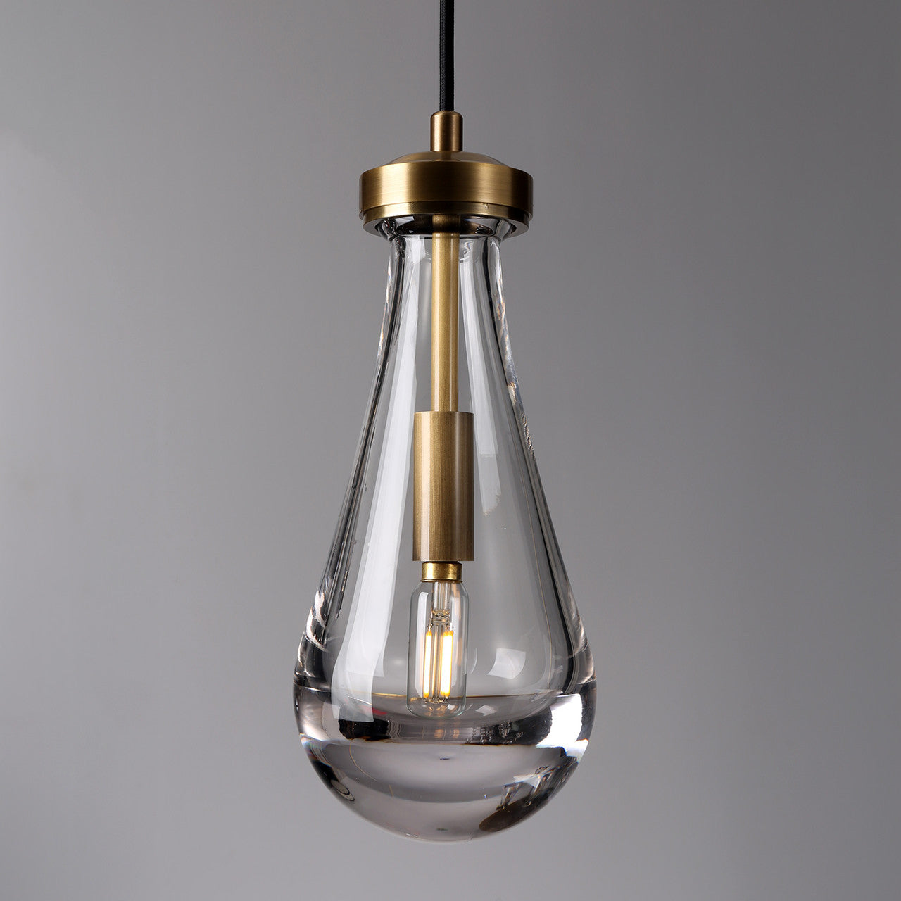 Rachael Pendant Brass