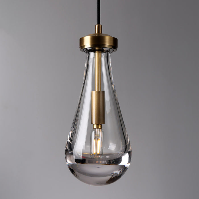 Rachael Pendant Brass