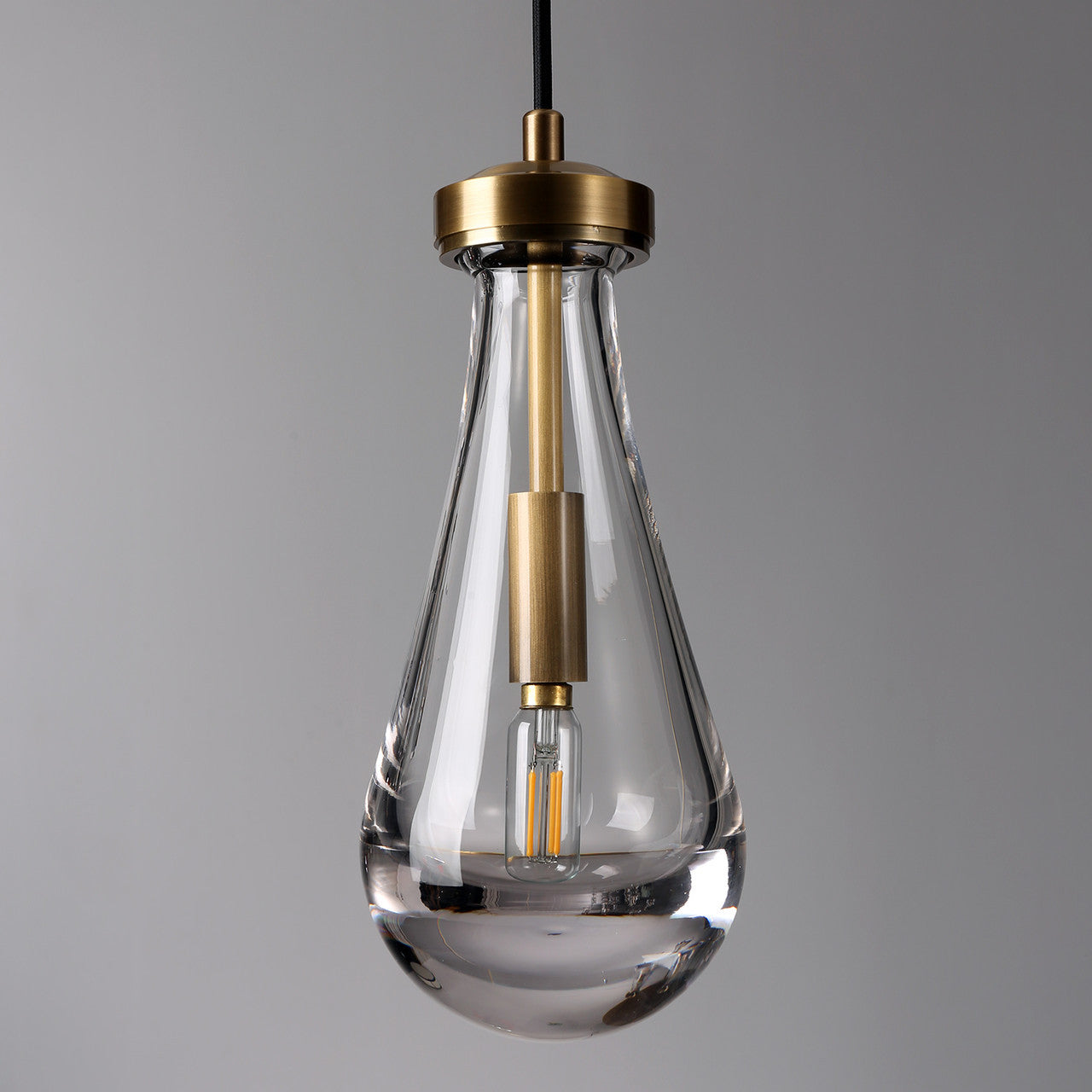 Rachael Pendant Brass