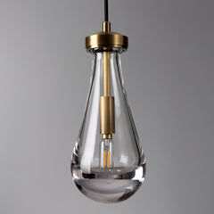 Rachael Pendant Brass