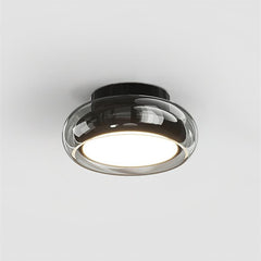 June Retro Glass Flush Mount Ceiling Light - Neutralighting