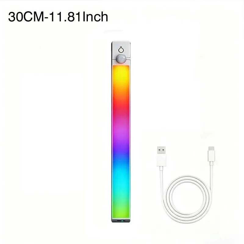 Motion Sensor LED Cabinet Light, Bar Design, AUTO, OFF & ON Modes, Wardrobe & Shelf