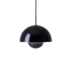 Pendant Light – Half-sphere, matte finish with a Scandinavian design for the dining room or living room