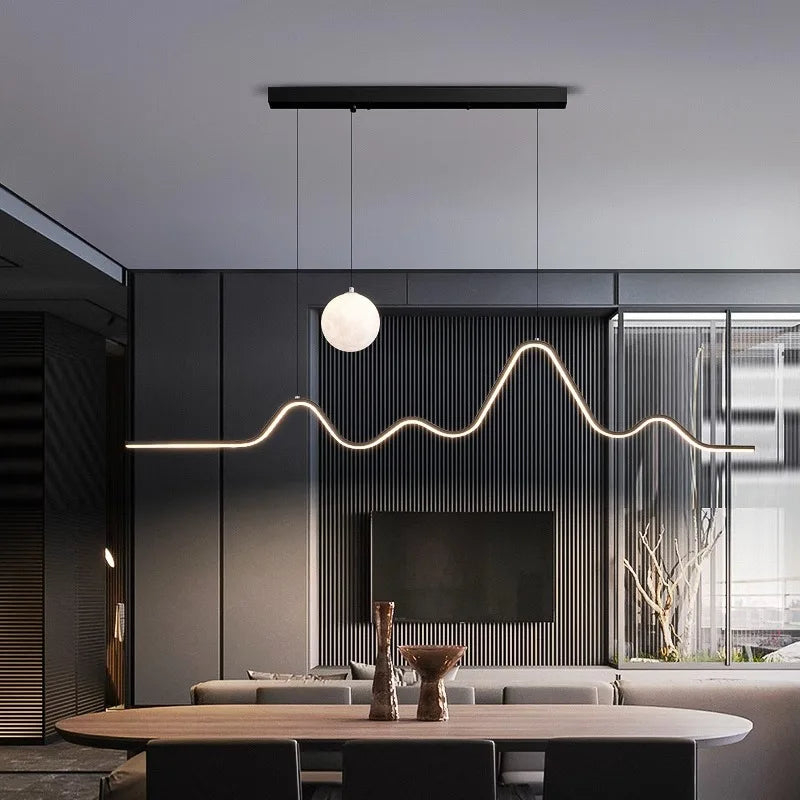 Modern LED Ring Pendant Light
