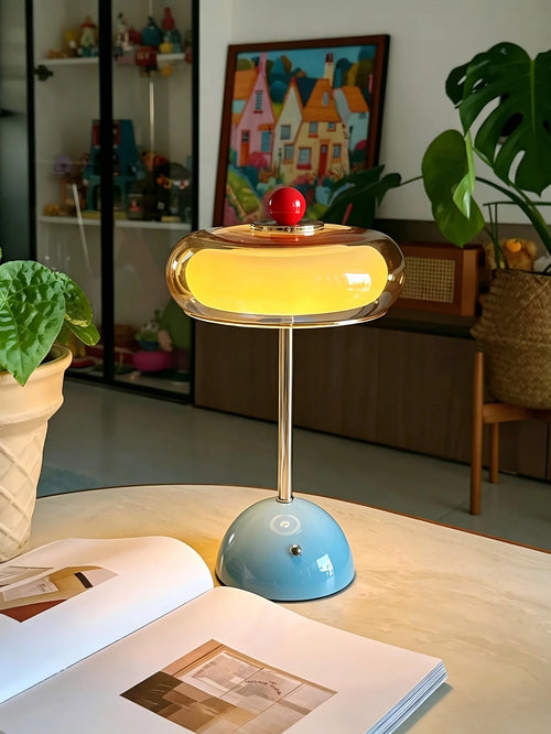 Dome Shade Desk Lamp, USB Type C Connection, Light Options for Bedroom & Home Office