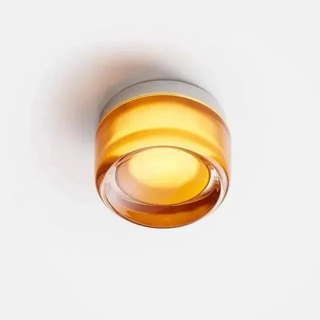 Ribbed Round LED Wall Light, Three-Colour Option, Wall Switch, Warm & Cool White