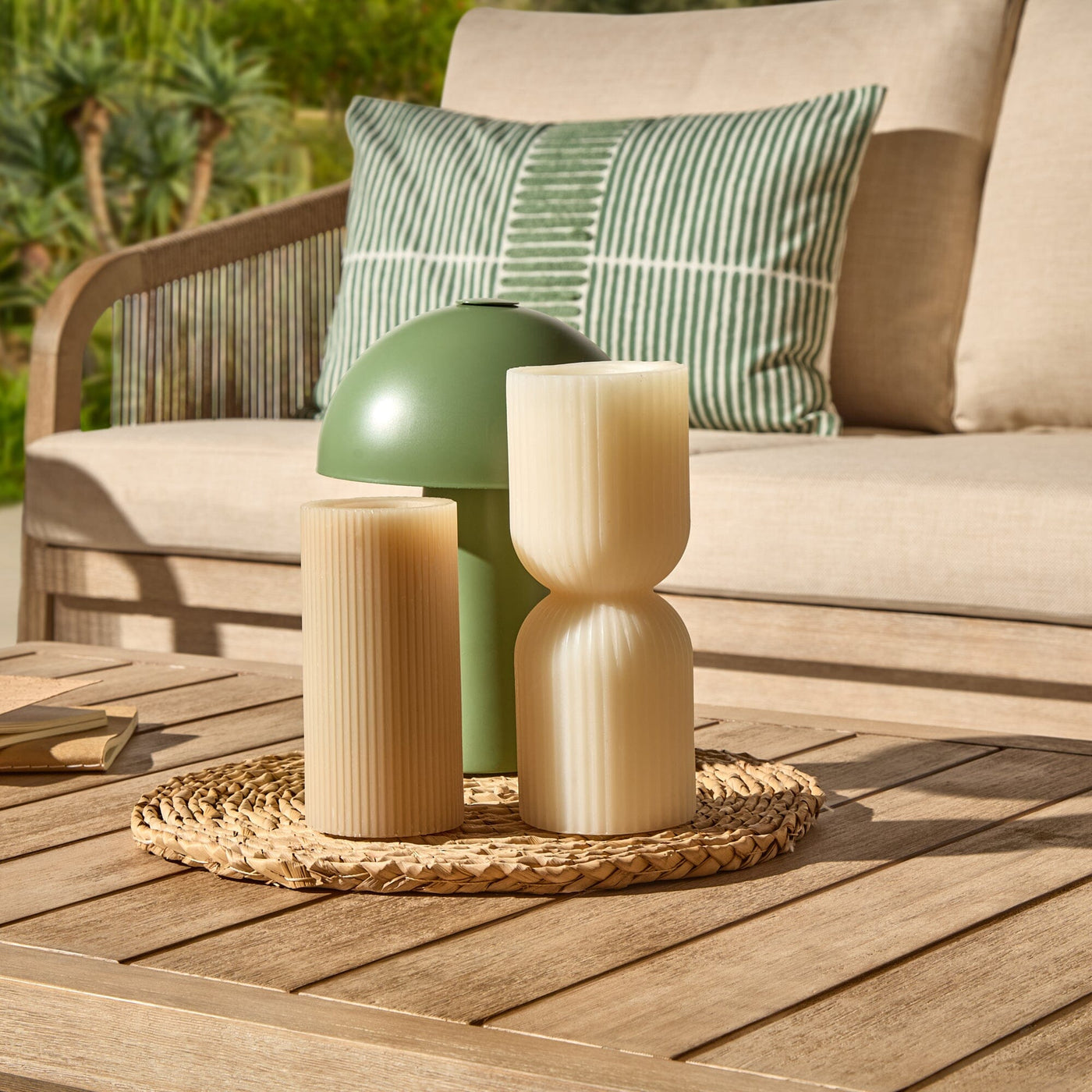 Brockhill Rechargeable Lamp - Olive Green