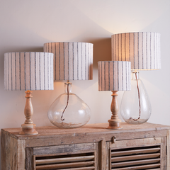 Sanja Cotton Stripe Lampshade