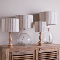 Sanja Cotton Stripe Lampshade