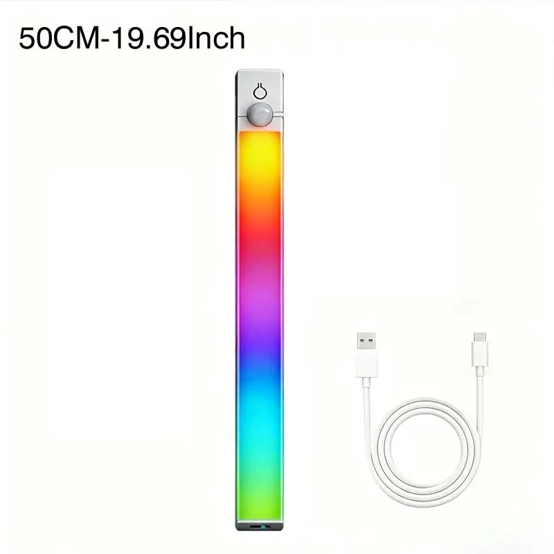 Motion Sensor LED Cabinet Light, Bar Design, AUTO, OFF & ON Modes, Wardrobe & Shelf