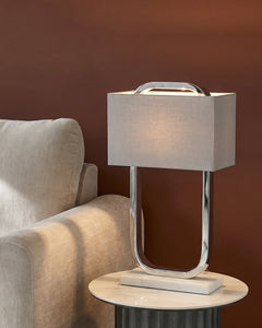 Sanza Chrome Table Lamp