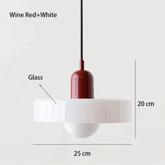 Ring Pendant Light, Sculptural Form, Glass Shade & Globe Centre, Dining Room & Kitchen