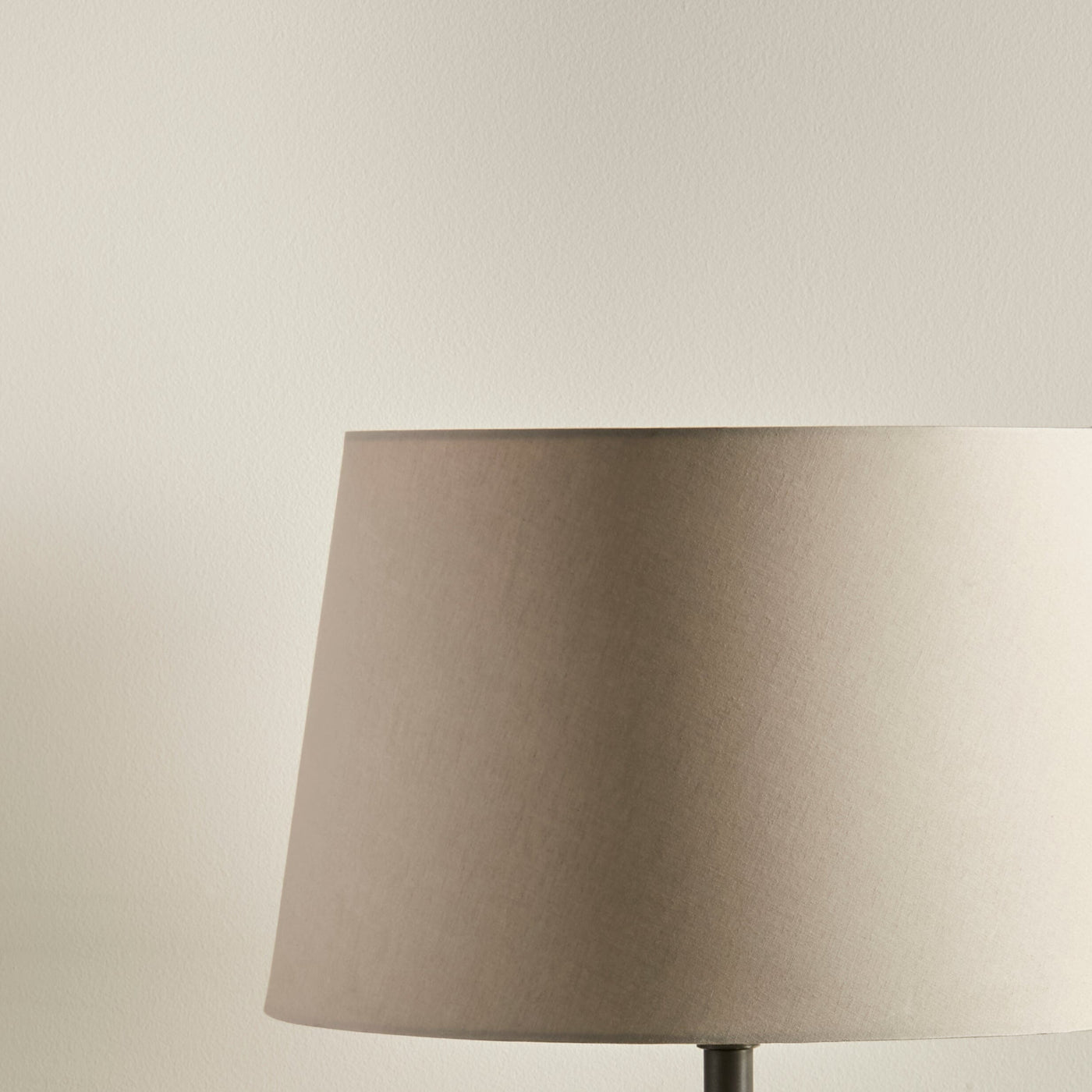 Coningsby Cotton Taupe Lamp Shade - 35cm