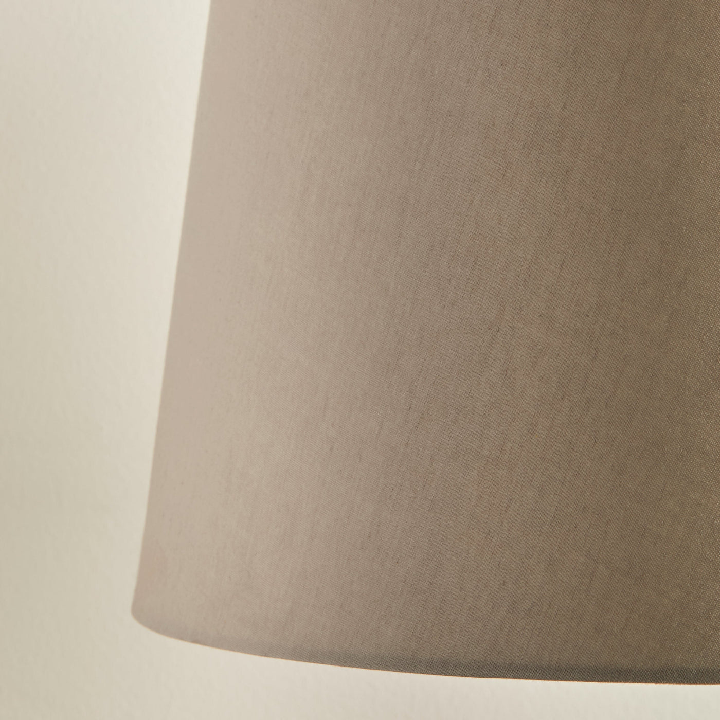 Coningsby Cotton Taupe Lampshade - 40cm