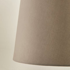 Coningsby Cotton Taupe Lamp Shade - 35cm