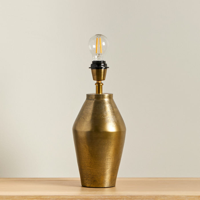 Thurlestone 29cm Metal Lamp Base - Gold