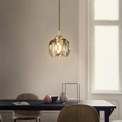 1-Light Crystal Pendant Lighting