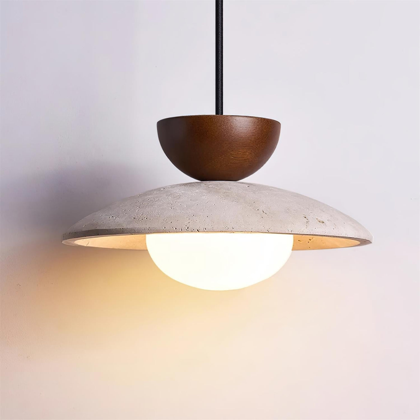 Cleo Travertine Pendant Lights - Neutralighting