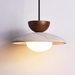 Cleo Travertine Pendant Lights - Neutralighting