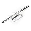 Polished Chrome 550mm Linear Bar Wall Light, Integrated LED Strip, Rotating Swivel Bracket, Bathroom, Console & Bedroom