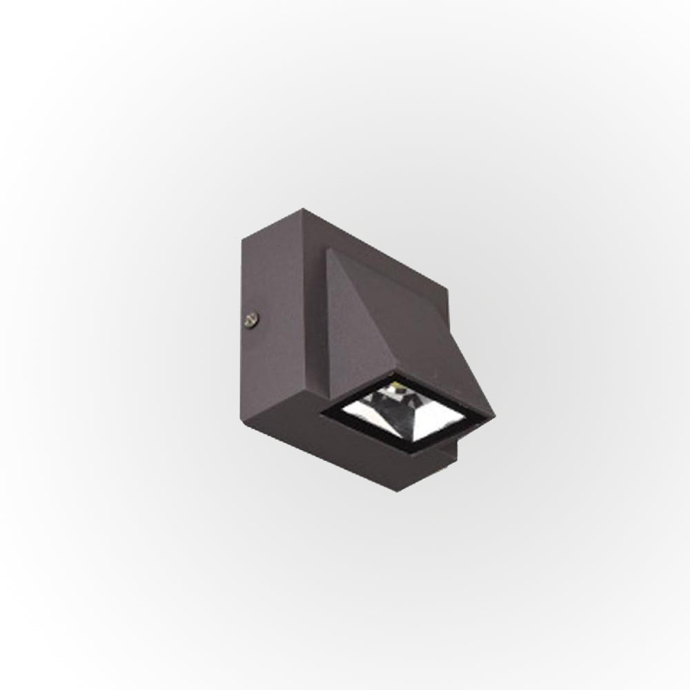 Vexto Modern Black Metal LED Outdoor Wall Lamp - Neutralighting