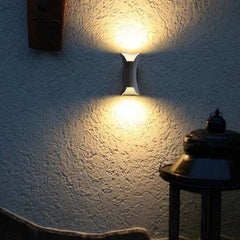 Noxel Curved Outdoor Wall Mounted Led Lamp - Neutralighting