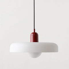 Coloured Glass Minimalist Pendant Light – Nordic Design