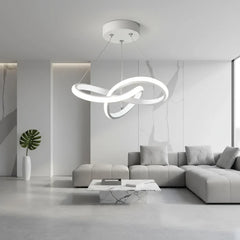 Minimalist Nordic LED Metal Pendant Light – Modern Elegant Design