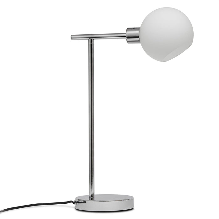 Edra 44cm Metal Table Lamp - Chrome