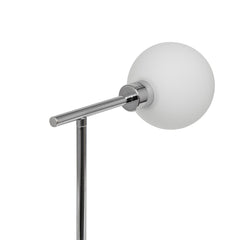 Edra 44cm Metal Table Lamp - Chrome