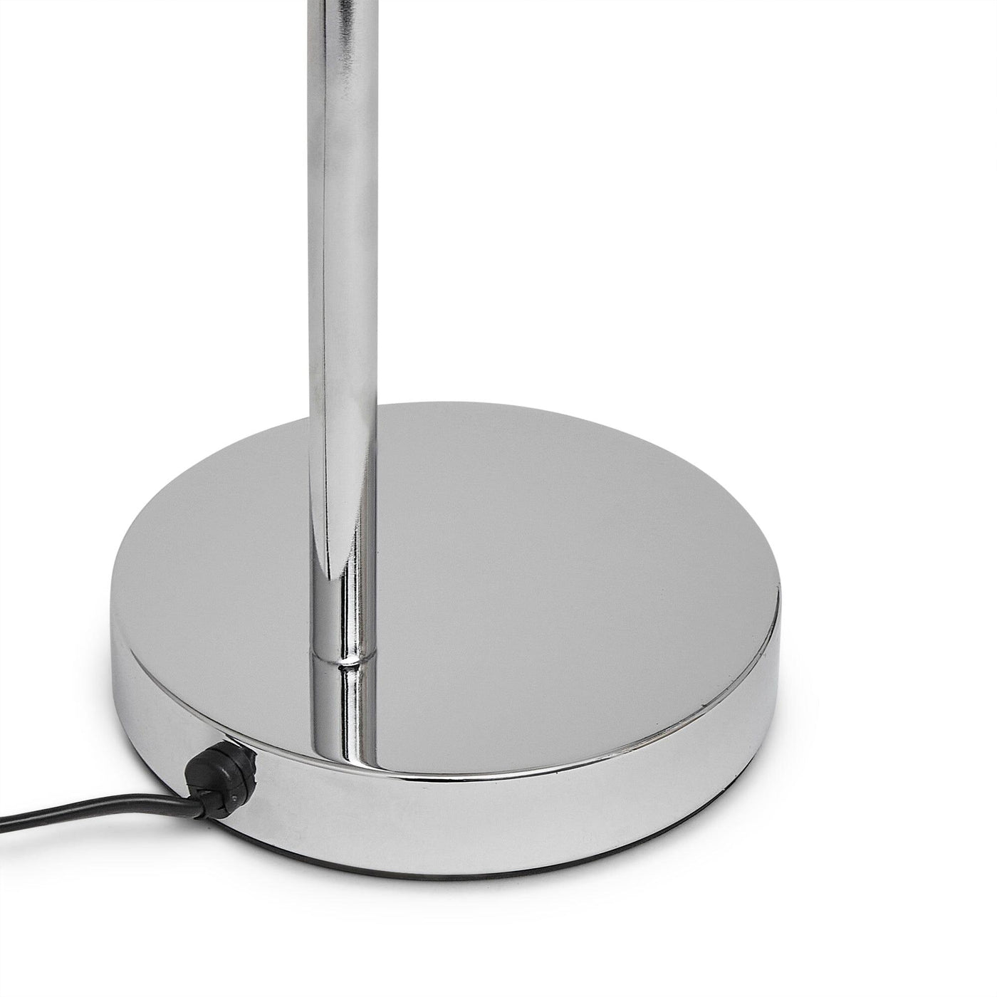 Edra 44cm Metal Table Lamp - Chrome