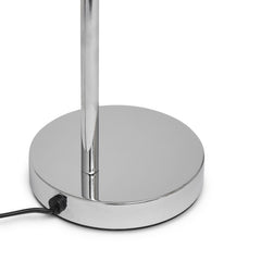 Edra 44cm Metal Table Lamp - Chrome