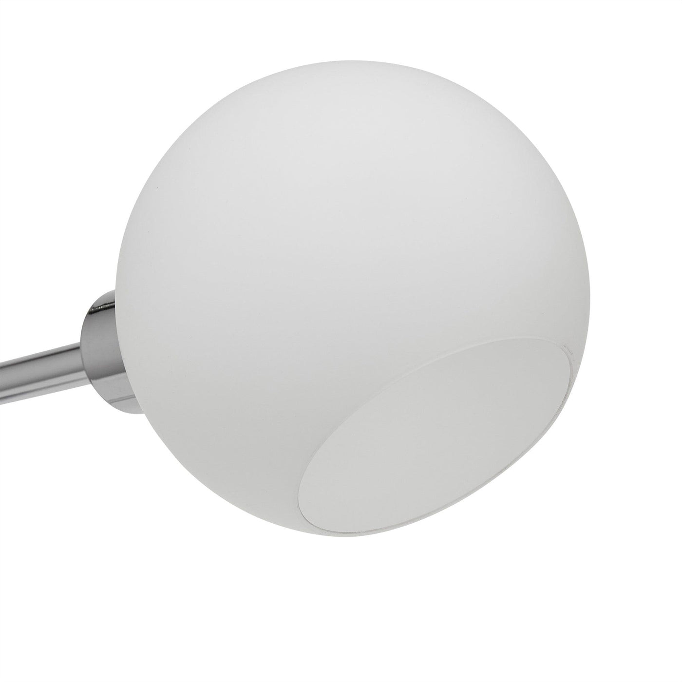 Edra 44cm Metal Table Lamp - Chrome