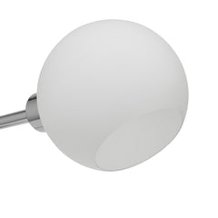 Edra 44cm Metal Table Lamp - Chrome