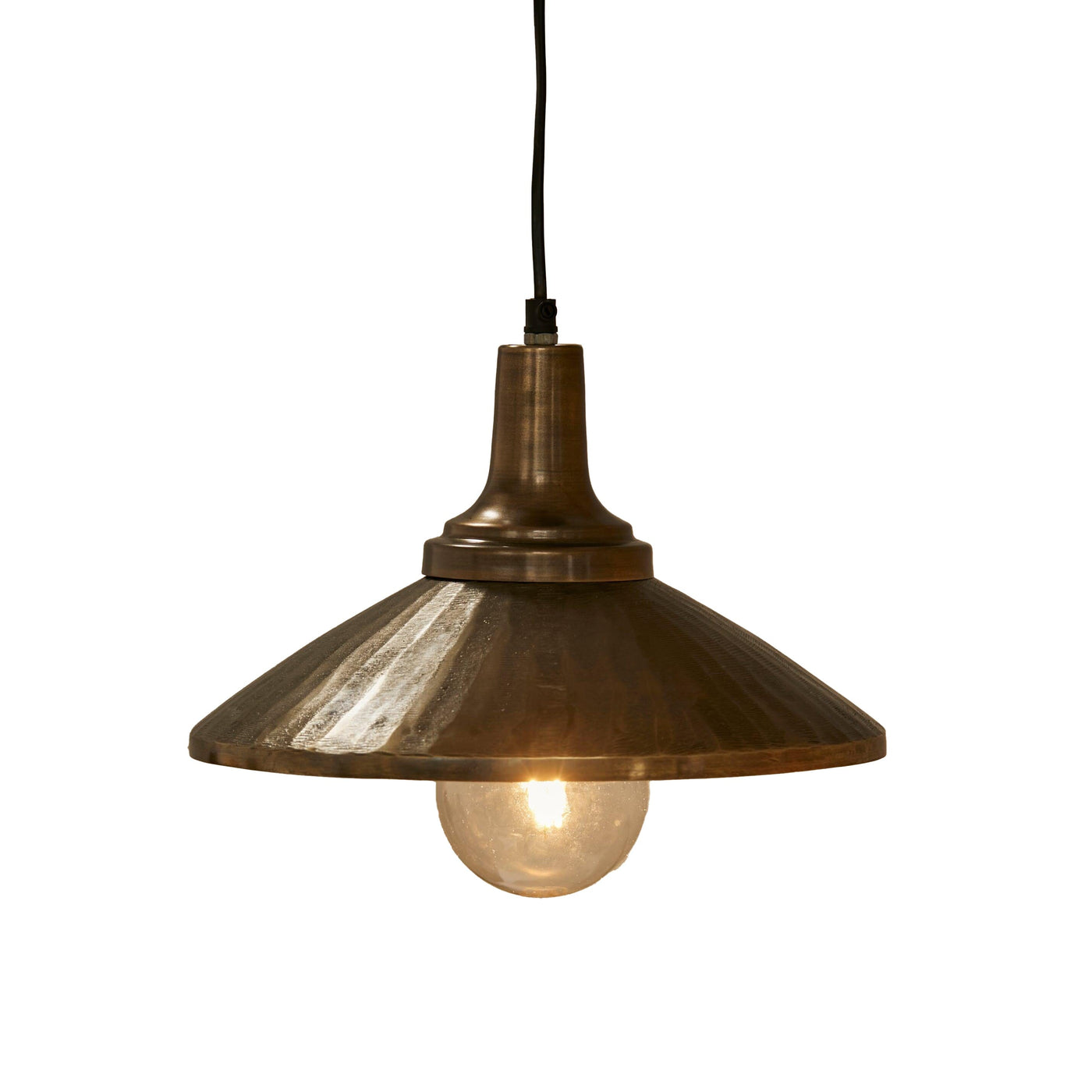 Elcombe 18cm Metal Pendant Light - Gold