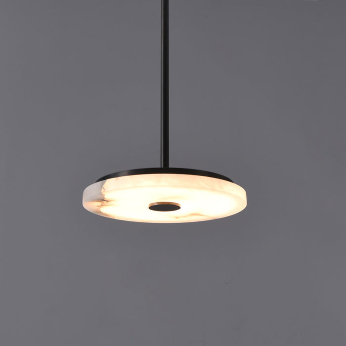 Elenora Alabaster Pendant 11.8"