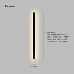 Orral Outdoor Wall Lamp Linear Oval - Neutralighting