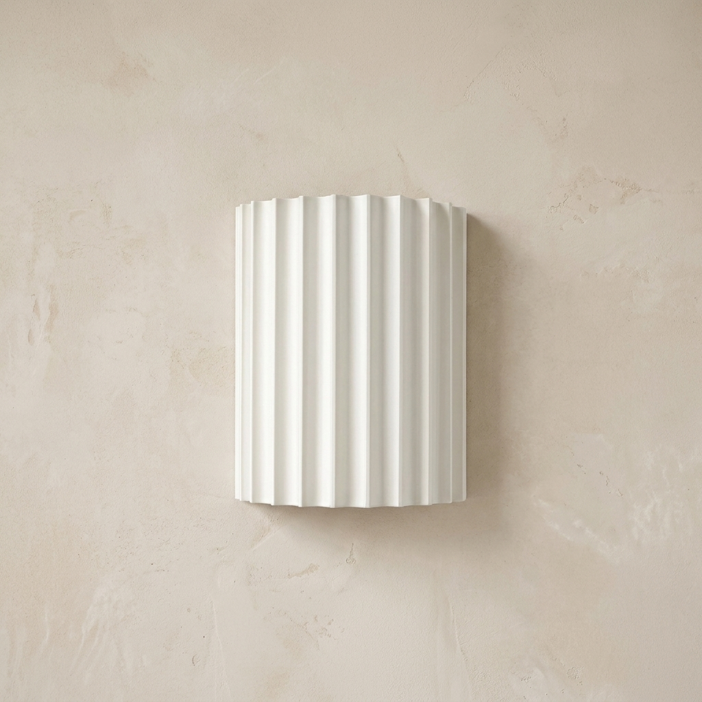 The Pleat | Fluted Wall Light